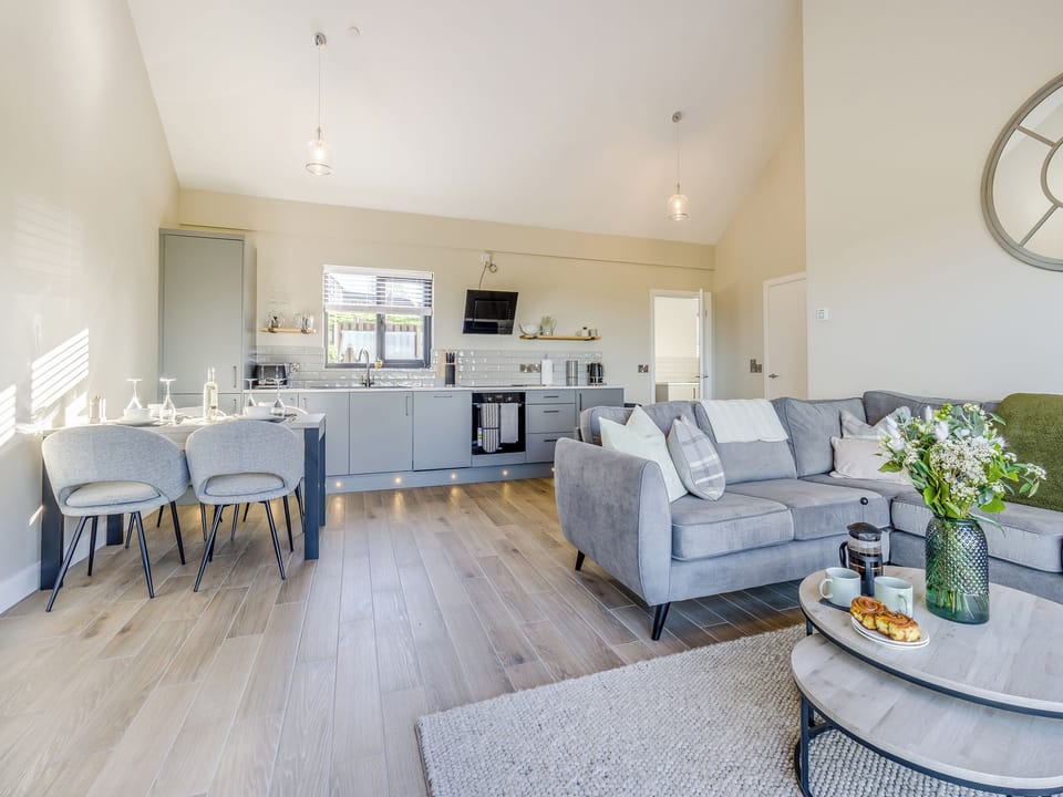 Open plan living space | The Warne - Pentre Lodges, Pentre