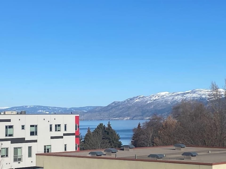 Lake view from balcony