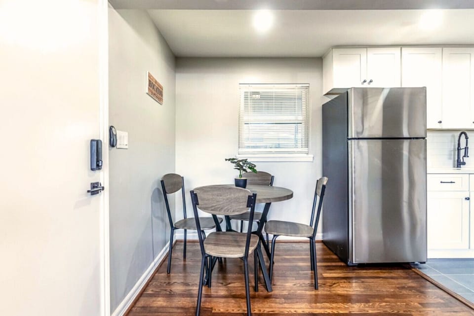 Cute dining corner with natural light, perfect for breakfast or coffee.