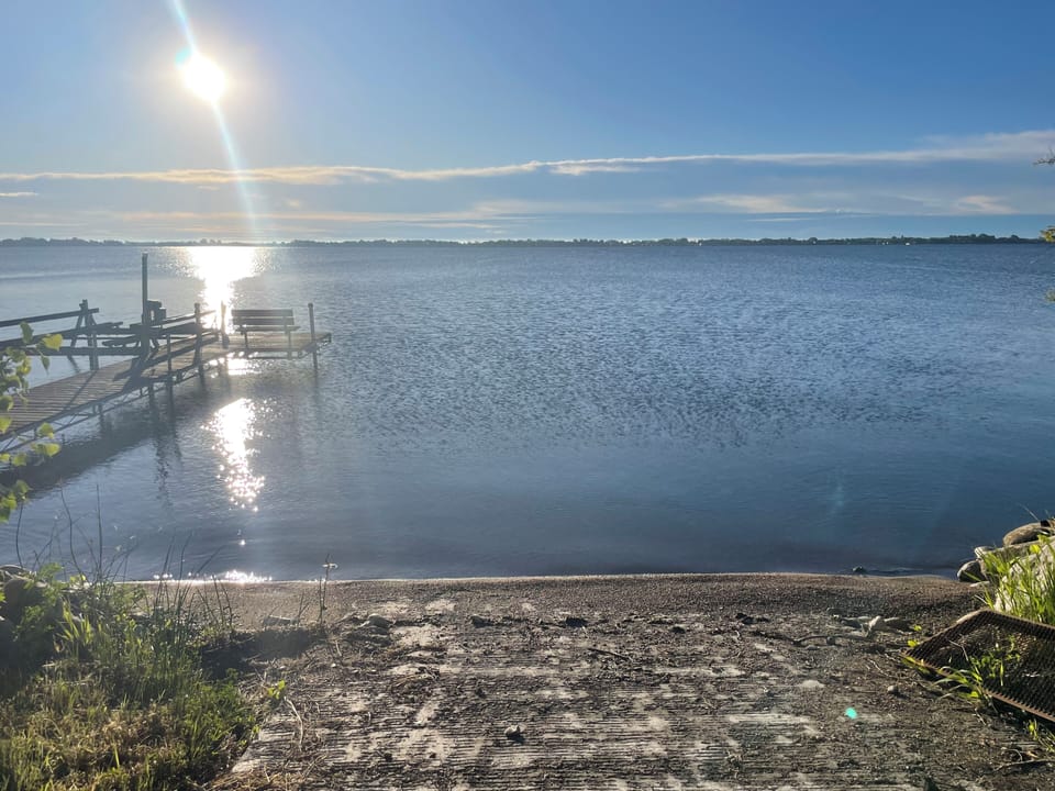 Lake Access and dock you can utilize within walking distance