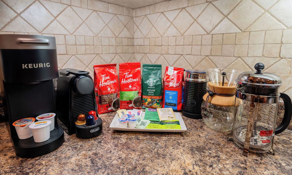 Coffee and Tea Corner!