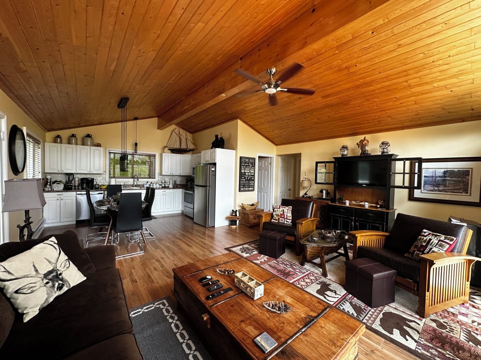 Living space/kitchen