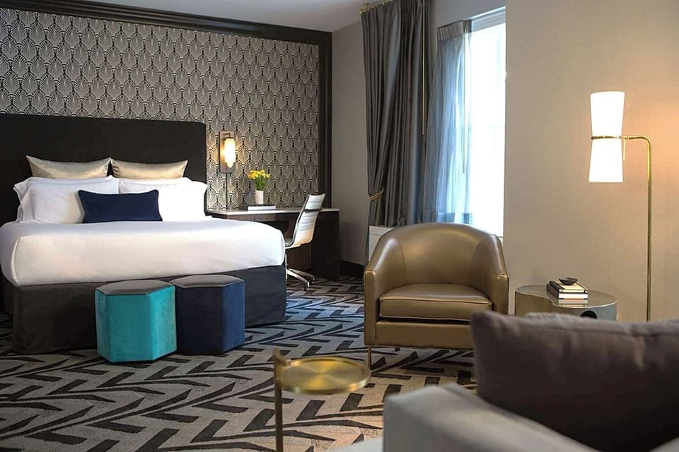 Bedroom with King bed
