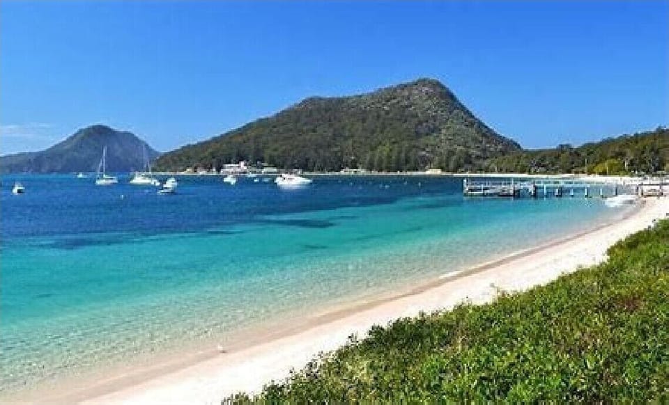 Beautiful Port Stephens beaches nearby