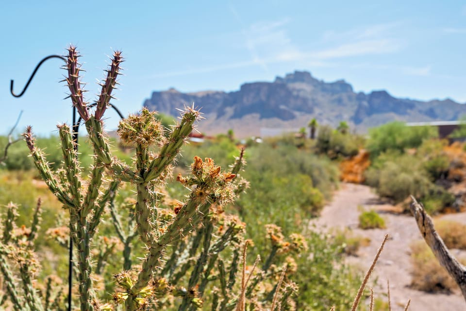 Superstition View from Patio
