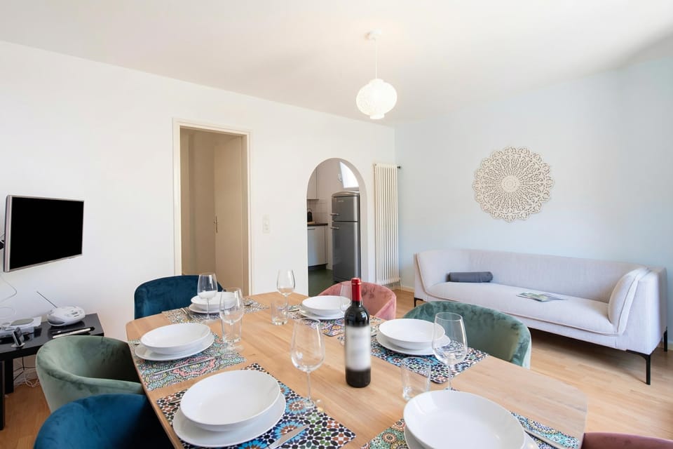 Living and dining room