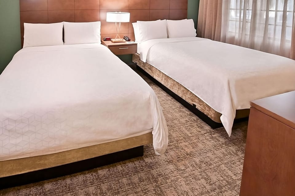 Spread out comfortably with two plush beds for easy sleep.