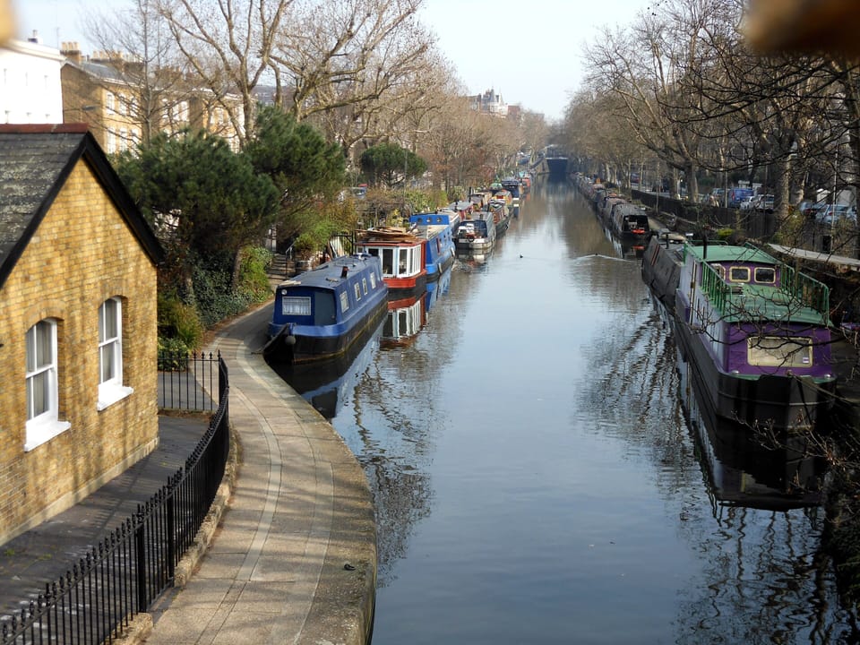 Little Venice, a delightful area in the vicinity