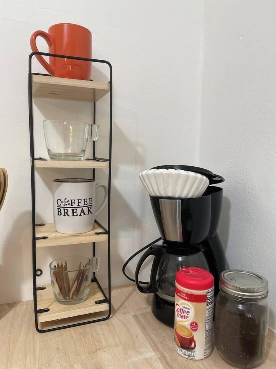 But coffee first…
