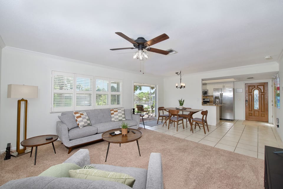 Spacious Living Room