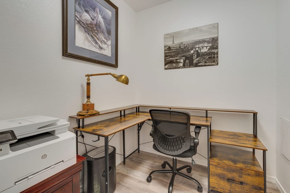 Office | Laptop-Friendly Workspace