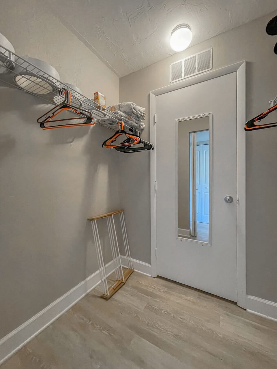 Master bedroom closet