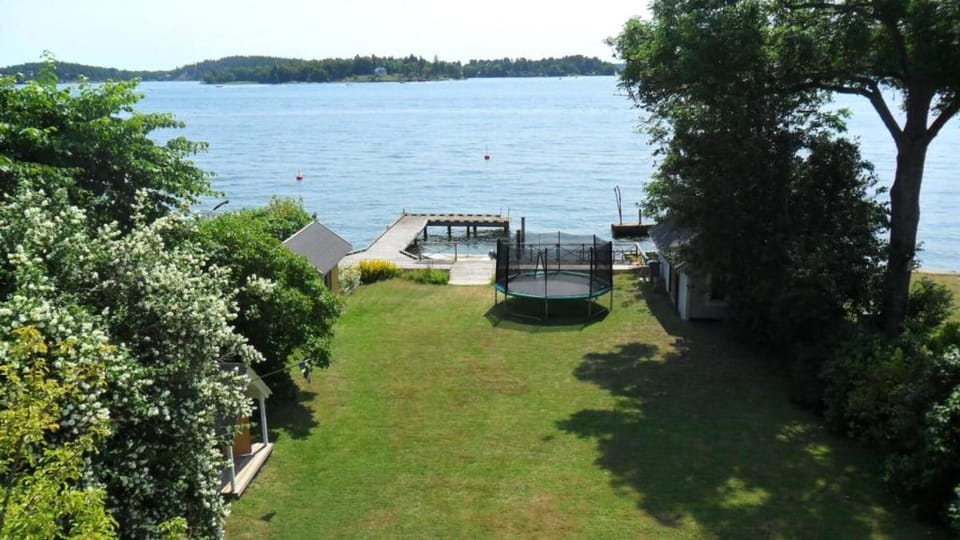 View onto the property