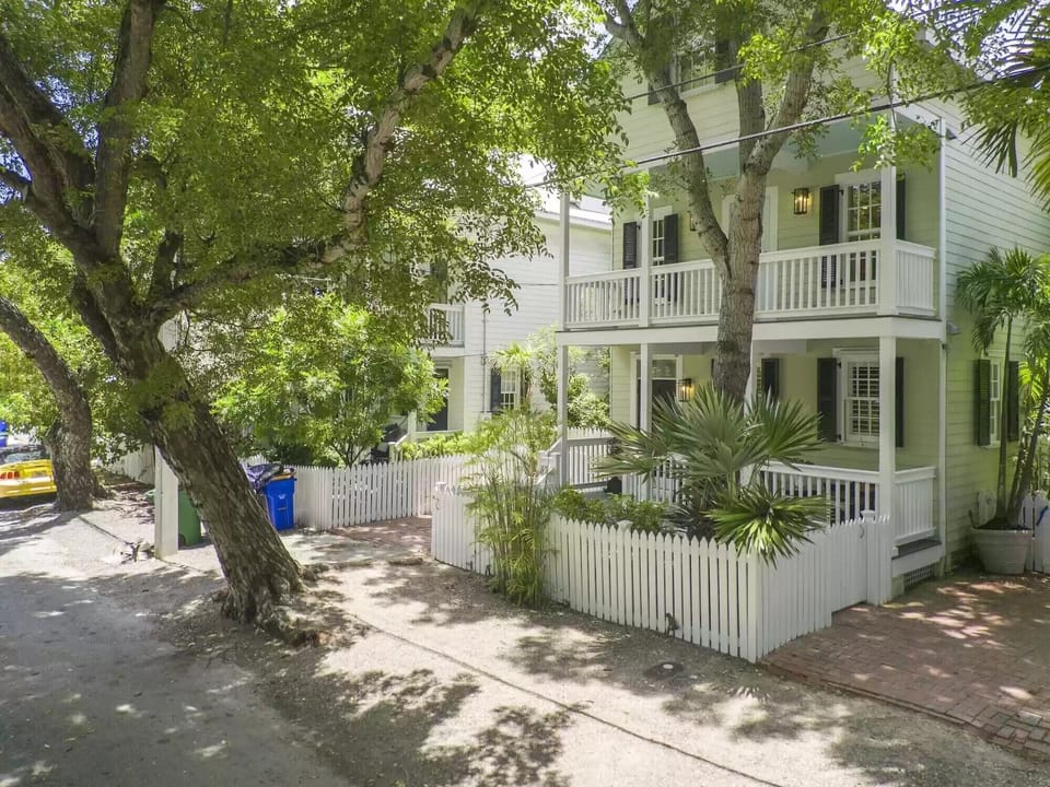 This home features one off-street parking space to use (a rarity in Key West)