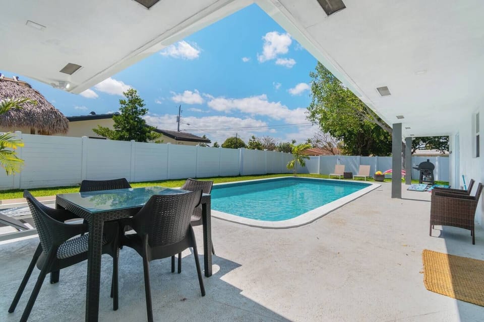 Enjoy a private heated pool paradise