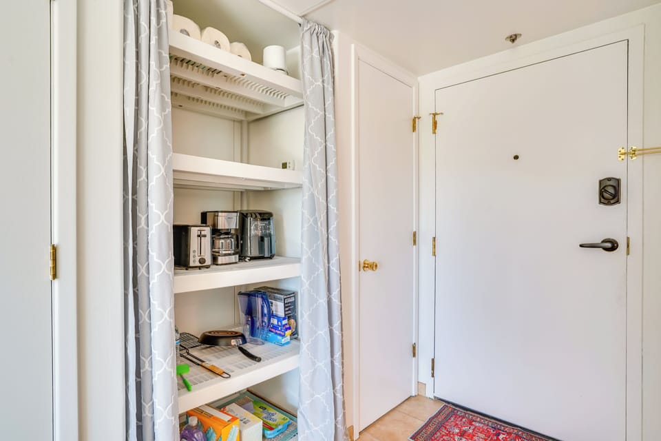 Studio Entrance | Storage Closet