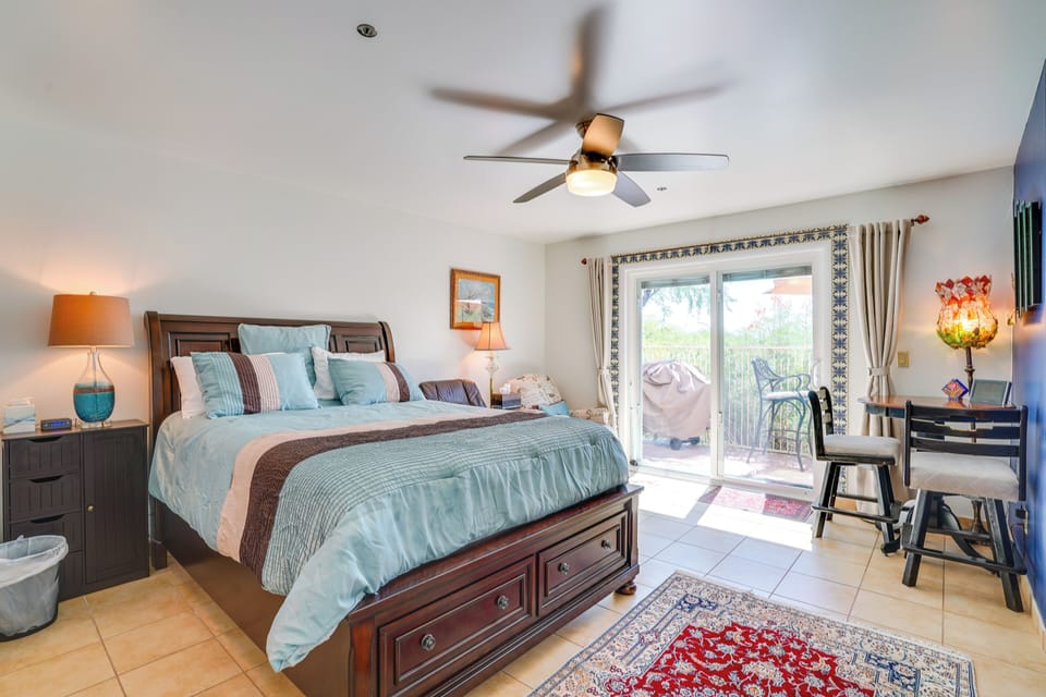 Tucson Vacation Rental | Studio | 1BA | 400 Sq Ft | Step-Free Access