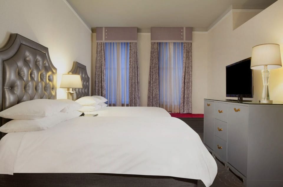 Stretch out and settle in for a peaceful night’s sleep.