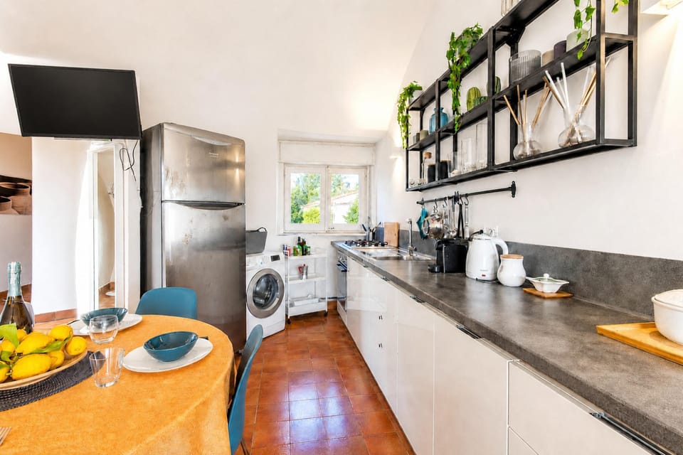 Kitchen and dining area