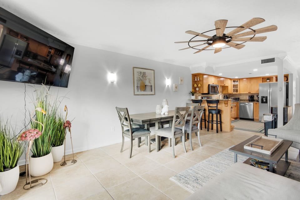 Spacious and open