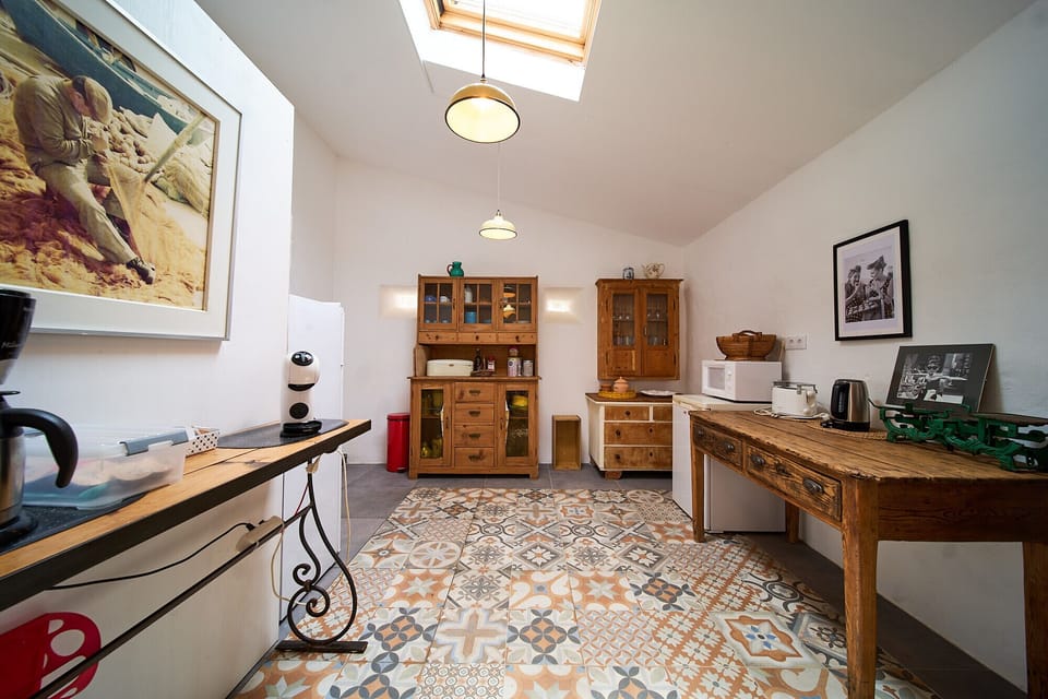 Fully equipped outdoor kitchen