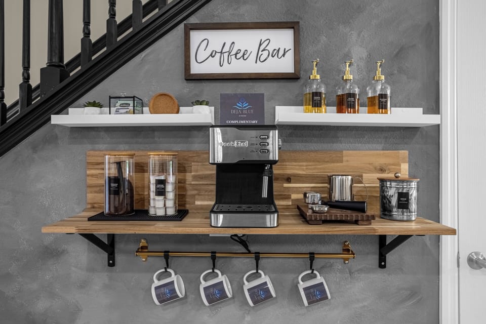 Complimentary Stocked Coffee Bar