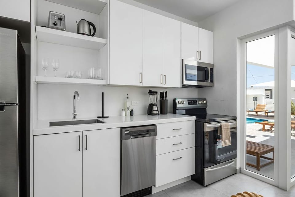 A chef's haven in our rental property - whip up your favorites in a kitchen designed for culinary magic.