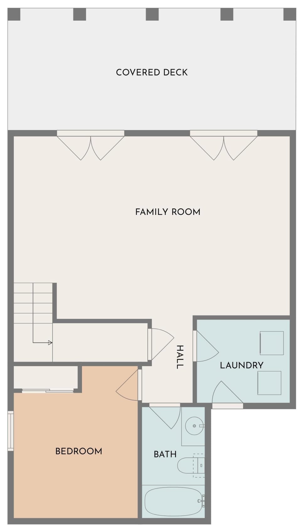 Basement floor plan
