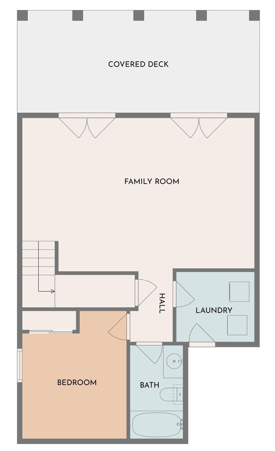 Basement floor plan