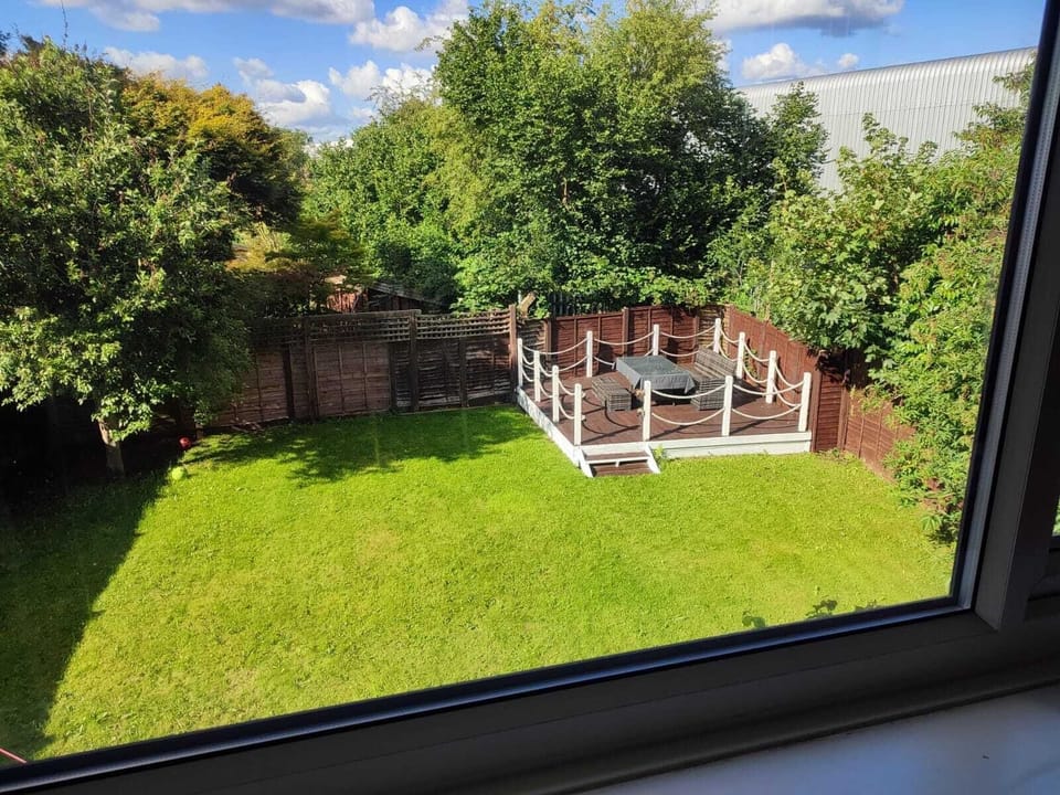 View back garden from Serenity