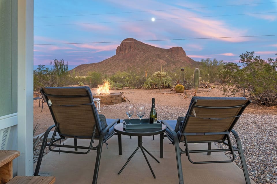 Relax, breathe, and take in the mountain views that make this place special.