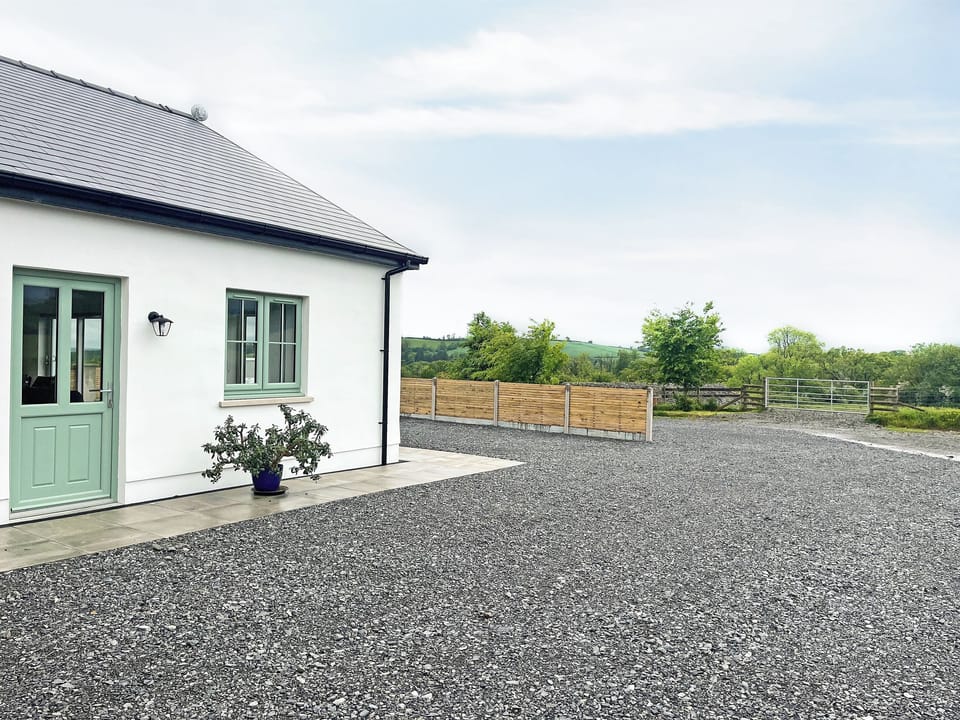 Lots of parking available | Carnau Bach - Brynawelon Farm, Meidrim, near Carmarthen