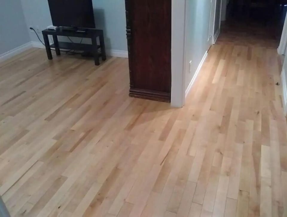New hardwood floors throughout