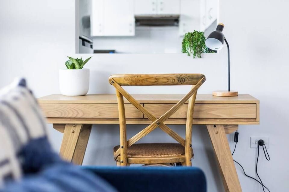 Home office, desk with high speed wifi ... ready for business!