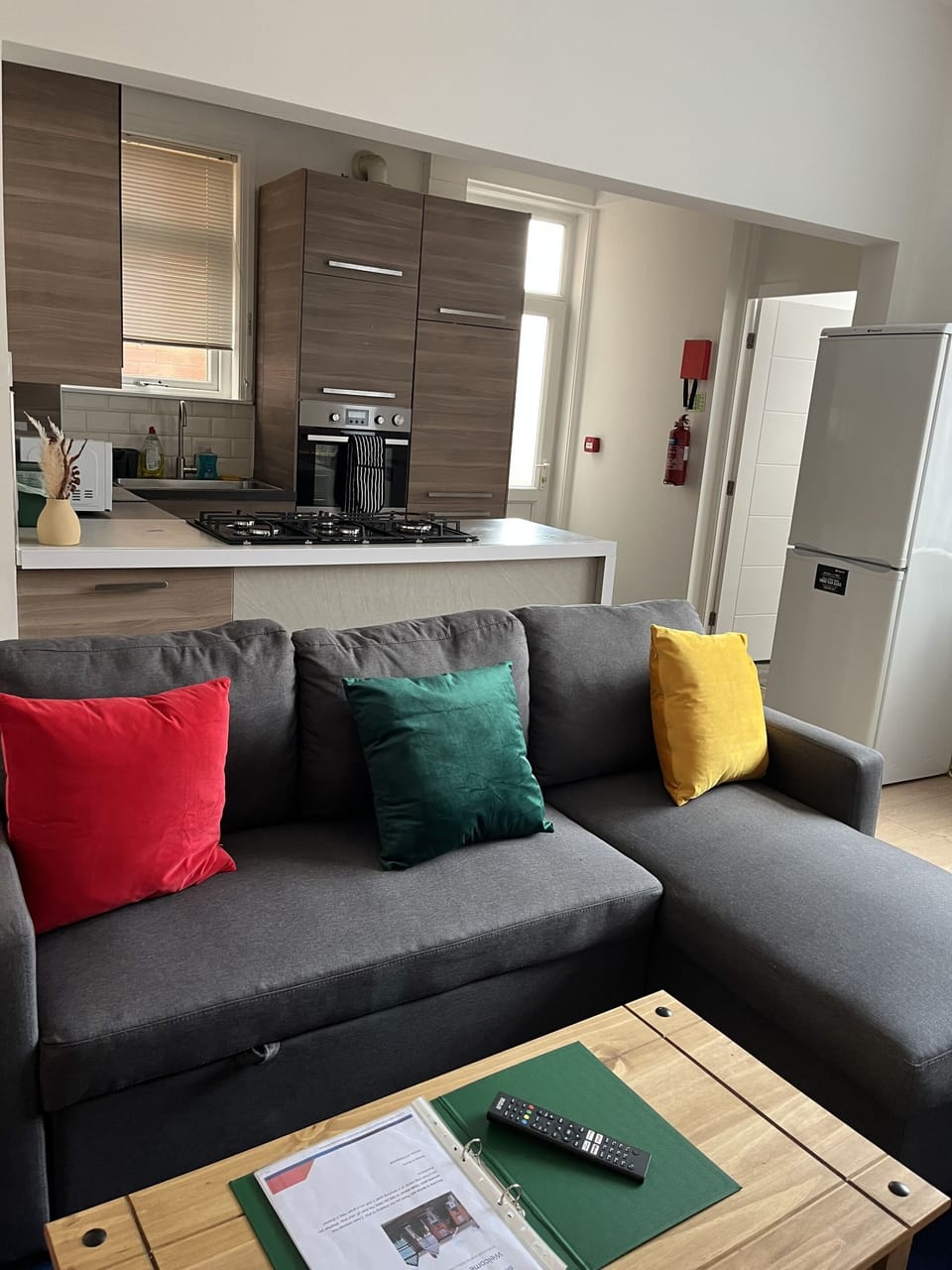 open plan living area