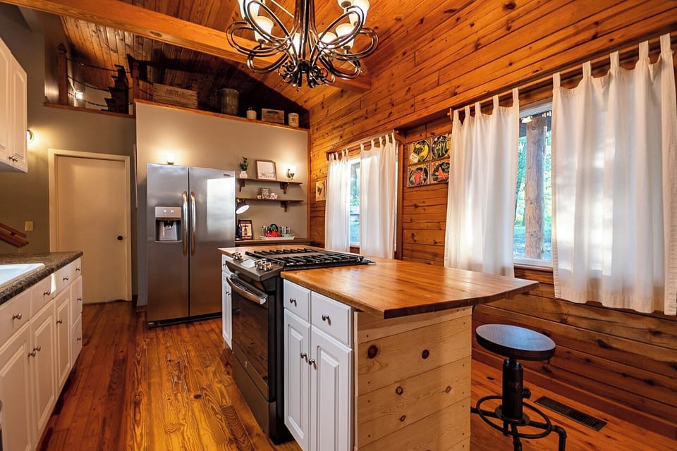 Cook in the kitchen with just about anything you need!