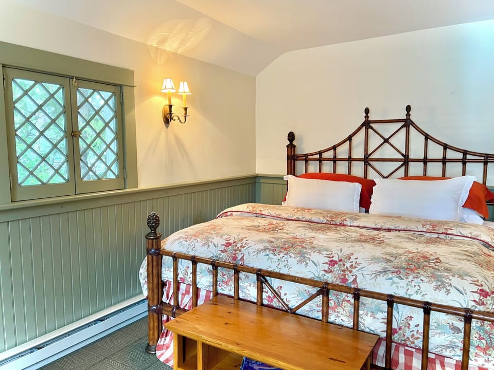 King size bed on 2nd floor