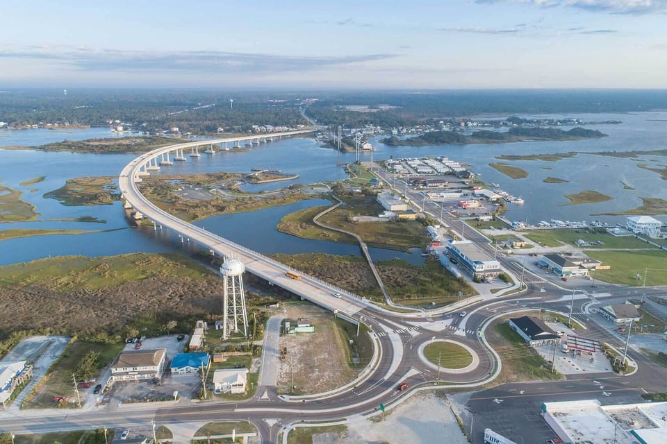 Bridge into Surf City