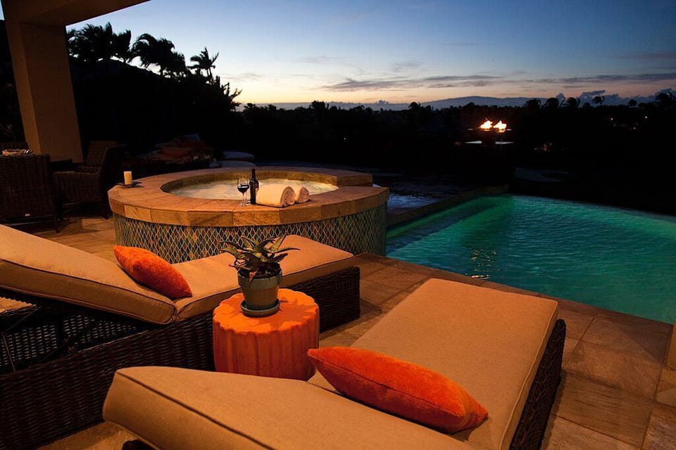 Hot Tub at Sunset