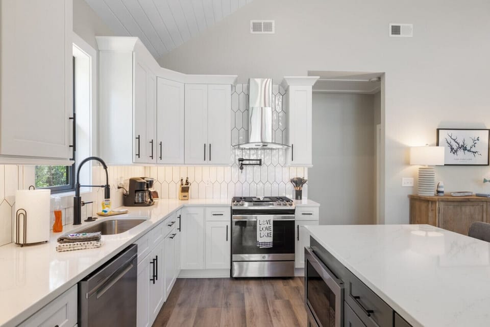 Fully equipped kitchen ready for cooking with family and friends