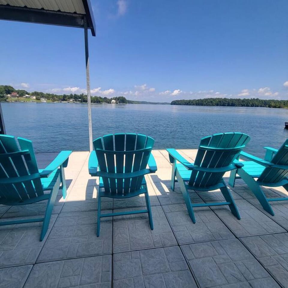 Expansive view from your dock sitting area