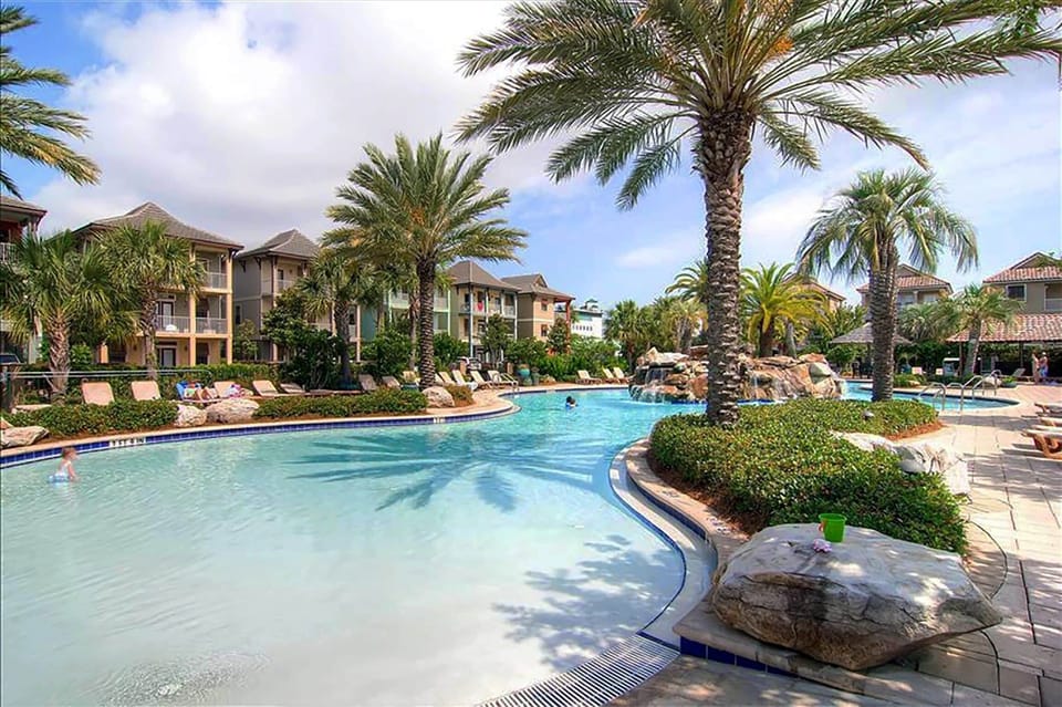 Villages of Crystal Beach Lagoon Pool 