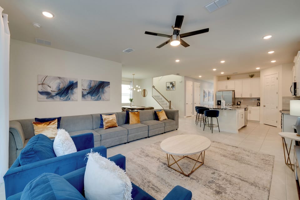 Living Room | 1st Floor | Smart TV | Central A/C