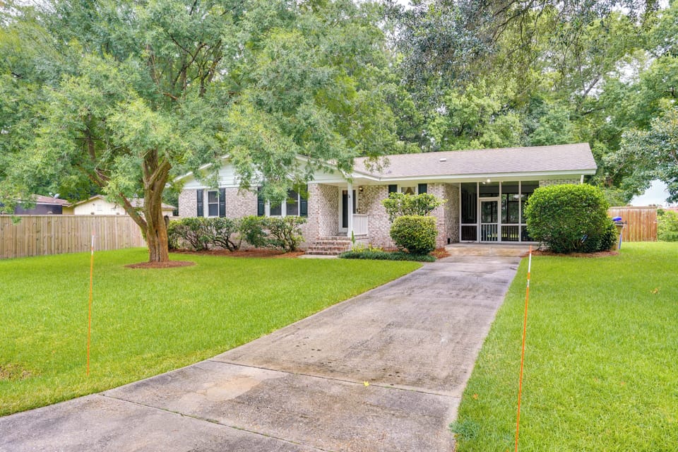 Charleston Vacation Rental | 3BR | 2BA | Stairs Required | 1,248 Sq Ft