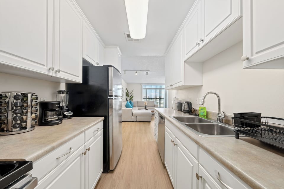 Whip up culinary delights in our modern kitchen hub.