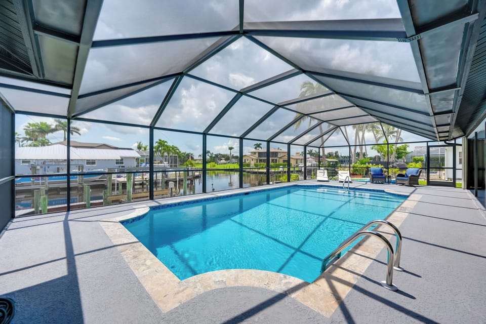 Cape Coral Vacation Rental | 3BR | 2BA | 2,200 Sq Ft | Step-Free Access