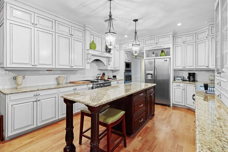 Gourmet kitchen with all the equipment you need