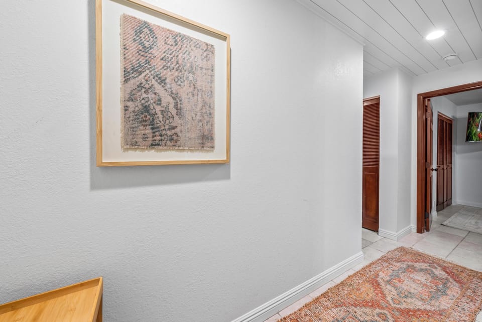 Hallway into living area