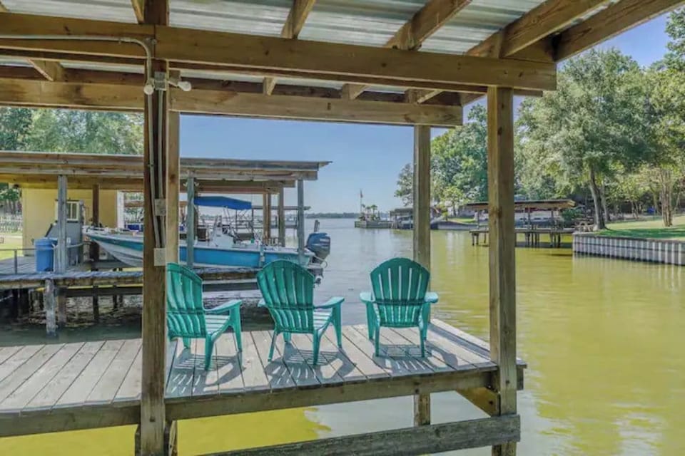 Private dock on the water. Bring your boat.We have the room