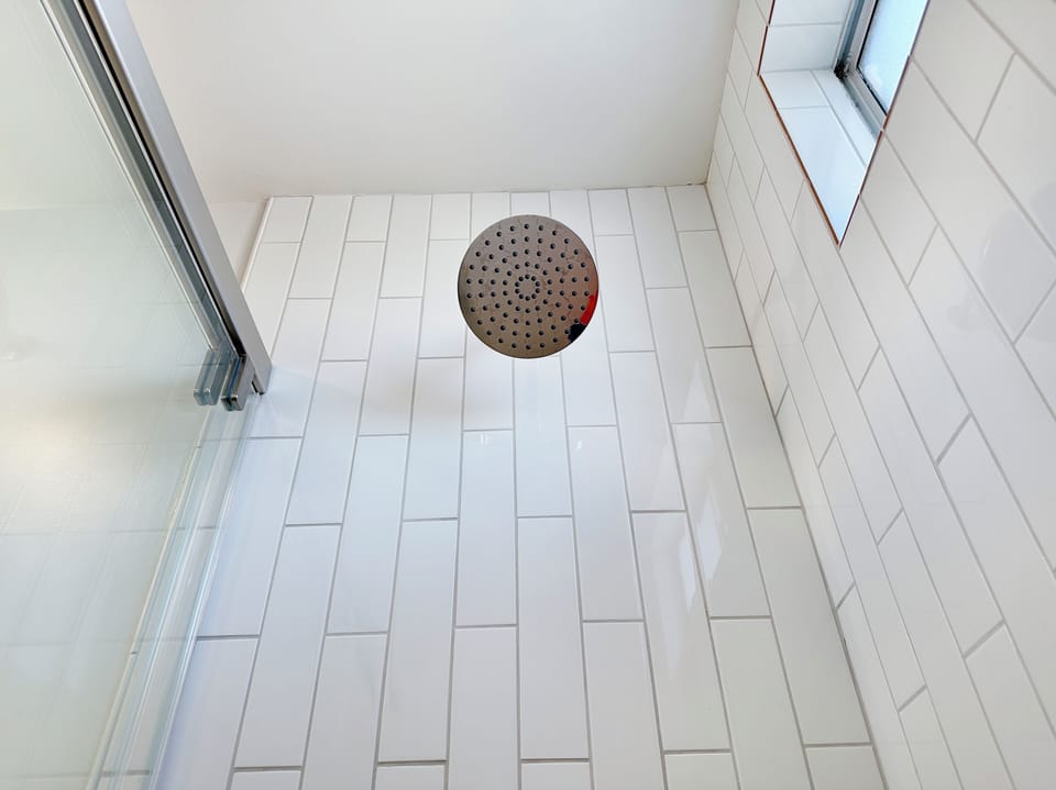 Rain style shower head